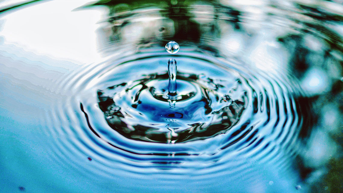 Goccia d'acqua AERA - Giornata mondiale dell'acqua